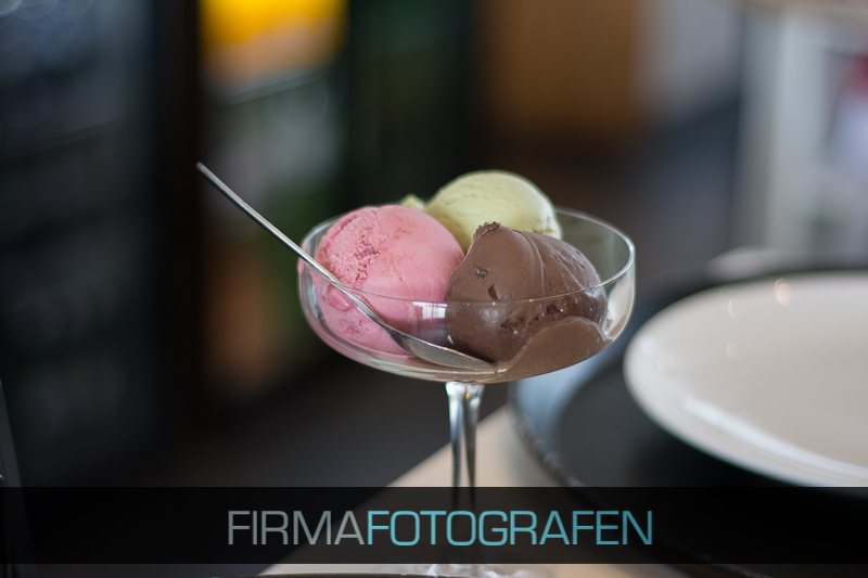 Matfotograf for dessert - iskrem